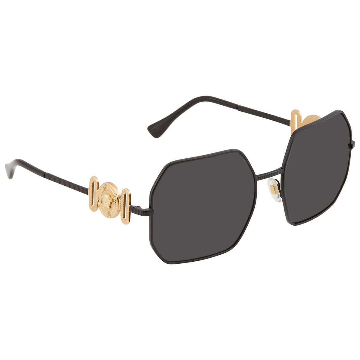 Versace Sunglasses VE2248 100281 58mm Gold / Polar Dark Grey Lens