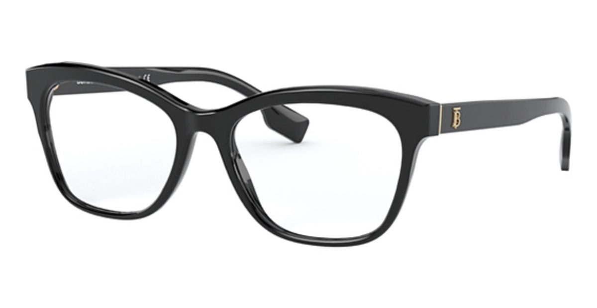 Burberry Eyeglasses BE2323F 3001 54mm Black / Demo Lens