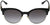 Versace Sunglasses VE4326B GB111 53mm Black-Pale Gold / Grey Gradient Lens