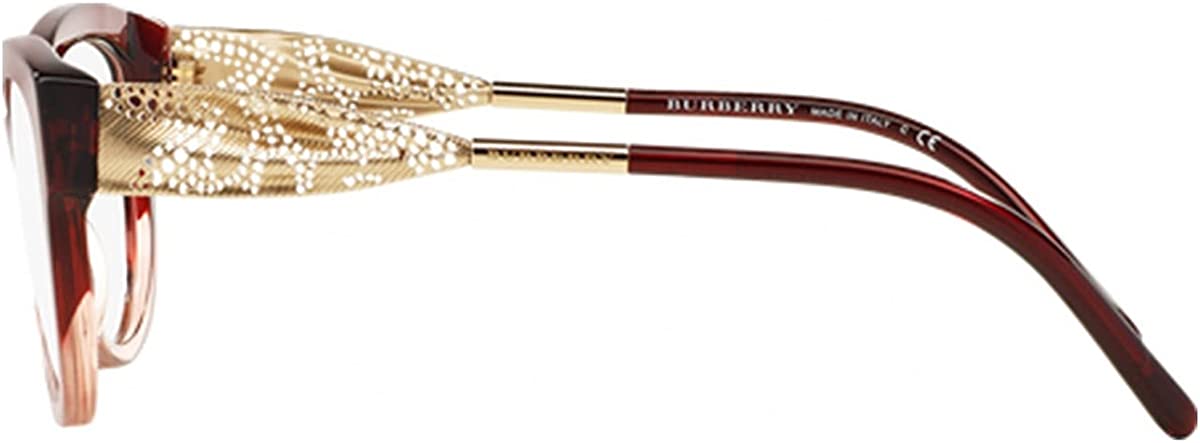 Burberry Eyeglasses BE2210 3553 51mm Bordeaux Gradient Pink / Demo Lens