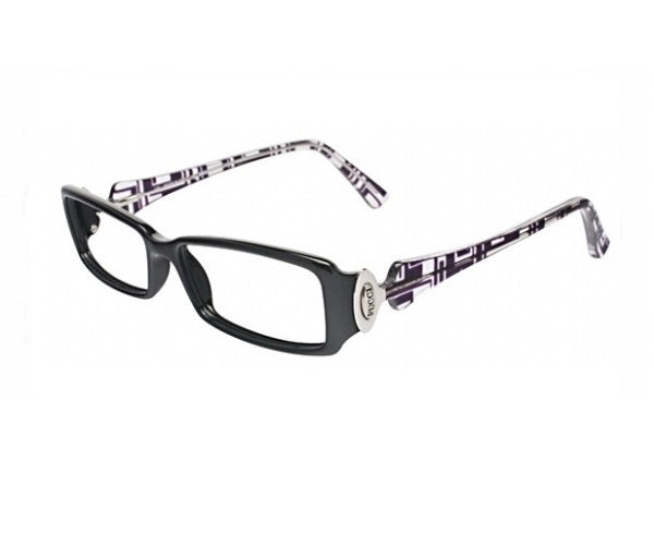 Emilio Pucci Eyeglasses EP2609 001 52mm Black / Demo Lens