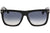 Tom Ford Morgan FT0513 01W 57mm Shiny Black / Blue Gradient Lens TF 513