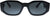 Versace Sunglasses VE4361 536087 53mm Black / Dark Grey Lens