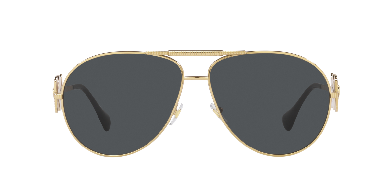 Versace Sunglasses VE2249 100287 65mm Gold / Dark Grey Lens