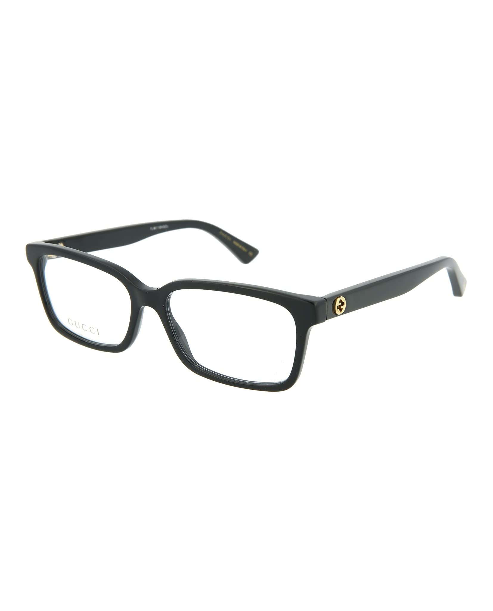 Gucci Eyeglasses GG0168O 005 55mm Black / Demo Lens