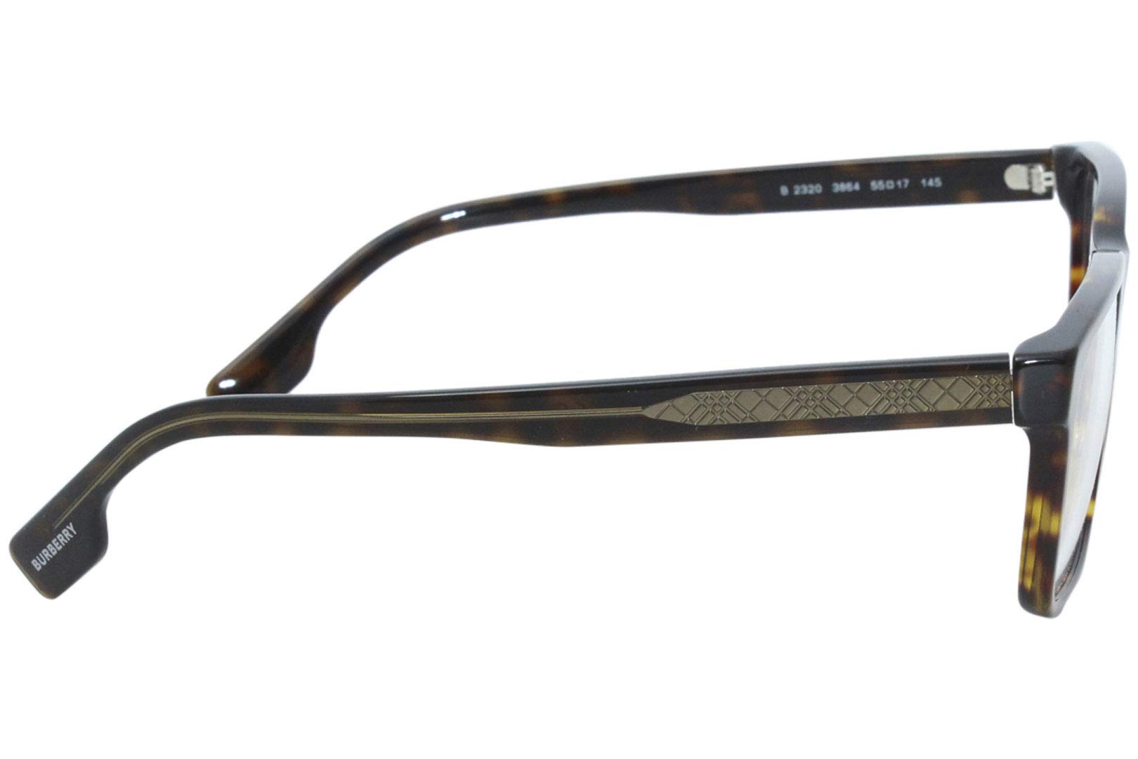 Burberry Eyeglasses BE2320 3864 55mm Dark Havana / Demo Lens