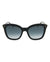 Gucci Sunglasses GG0217S 001 52mm Black / Black Grey Lens