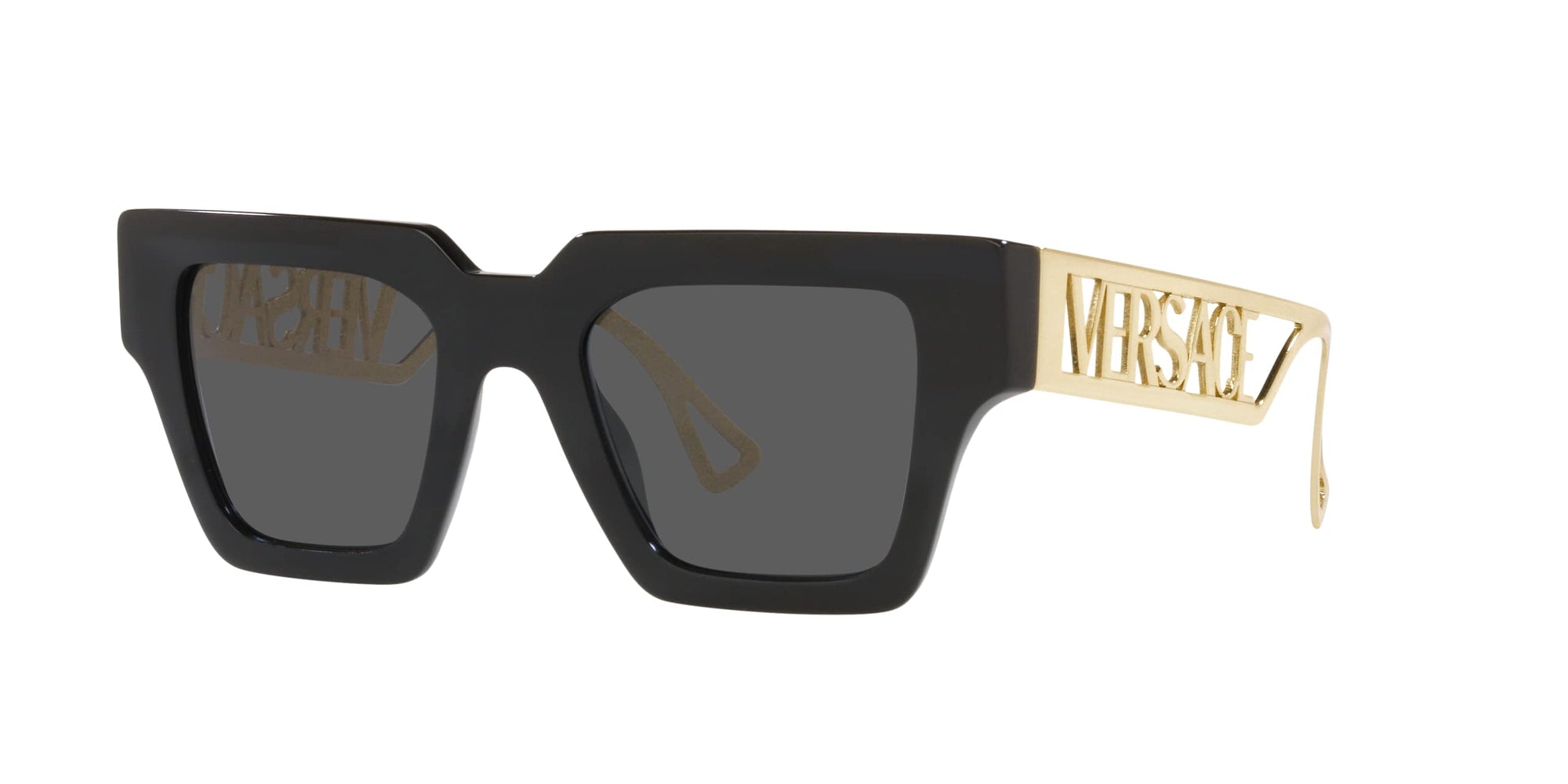 Versace Sunglasses VE4431 GB187 50mm Black / Dark Grey Lens