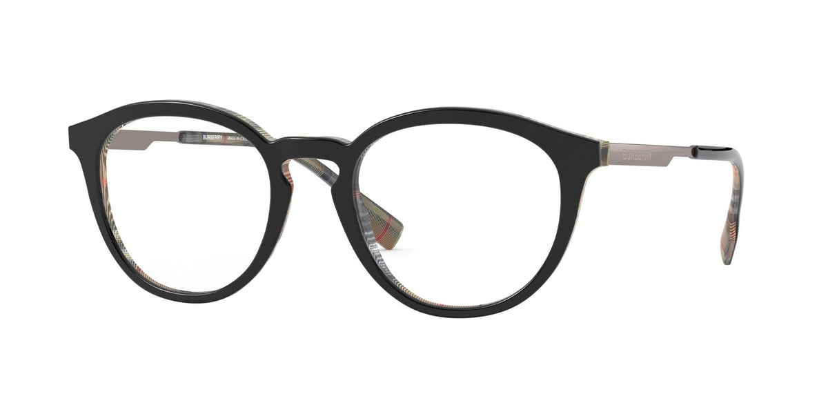 Burberry Eyeglasses BE2321 3838 51mm Black Vintage Check / Demo Lens