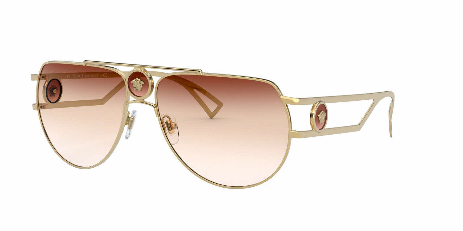 Versace VE2255 10026G Gold - Men and Women Sunglasses