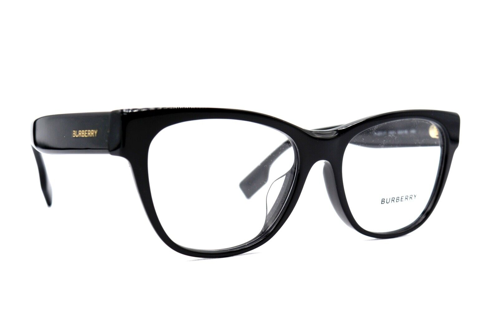 Burberry Eyeglasses BE2301 3001 53mm Black / Demo Lens