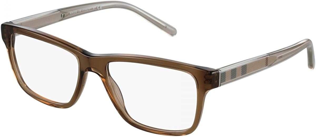 Burberry Eyeglasses BE2214 3567 55mm Brown / Demo Lens