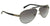 Prada Sunglasses SPR 54N 5AV-3M1 Gunmetal / Grey Gradient Lens