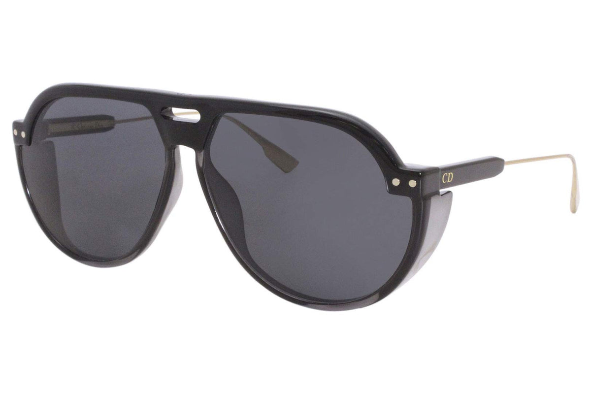 Dior Sunglasses DIORCLUB3 08AIR 61mm Black / Black Grey Lens