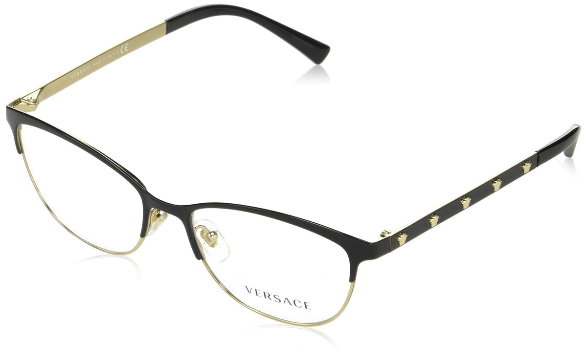 Versace Eyeglasses VE1251 1366 53mm Black / Demo Lens