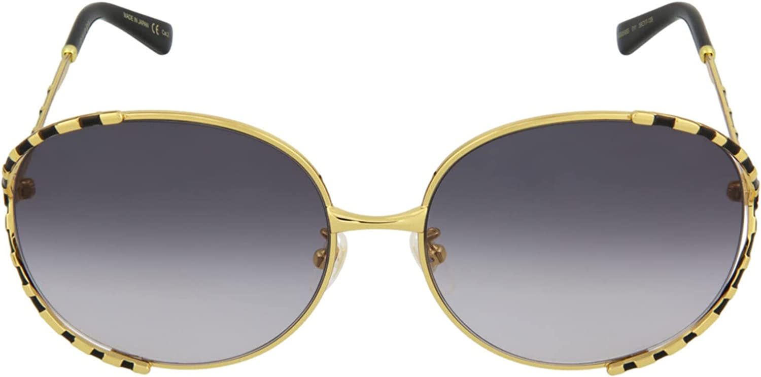 Gucci Sunglasses GG0595S 011 59mm Gold / Grey Gradient Lens