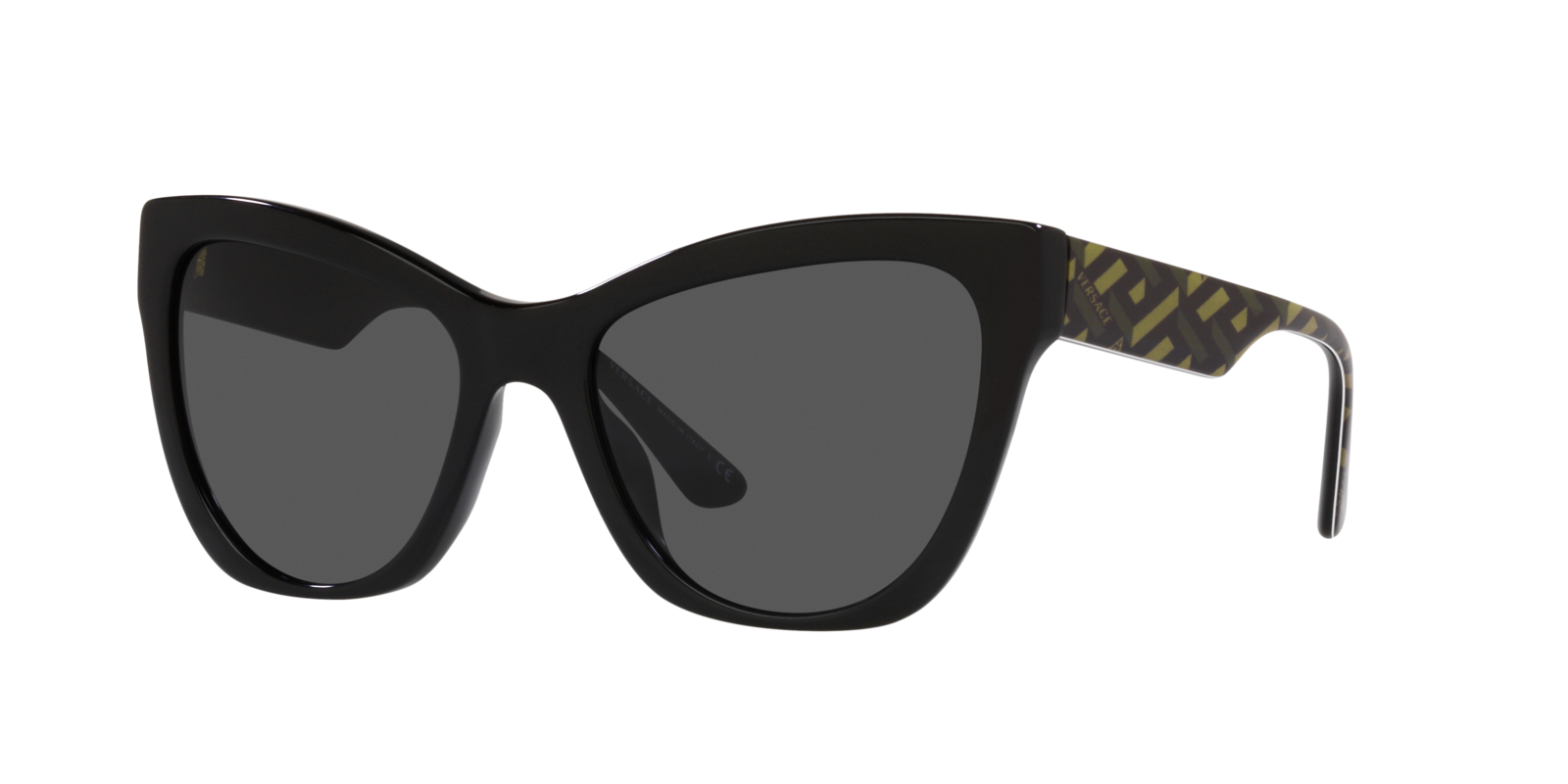 Versace Sunglasses VE4417U 535887 56mm Black / Dark Grey Lens