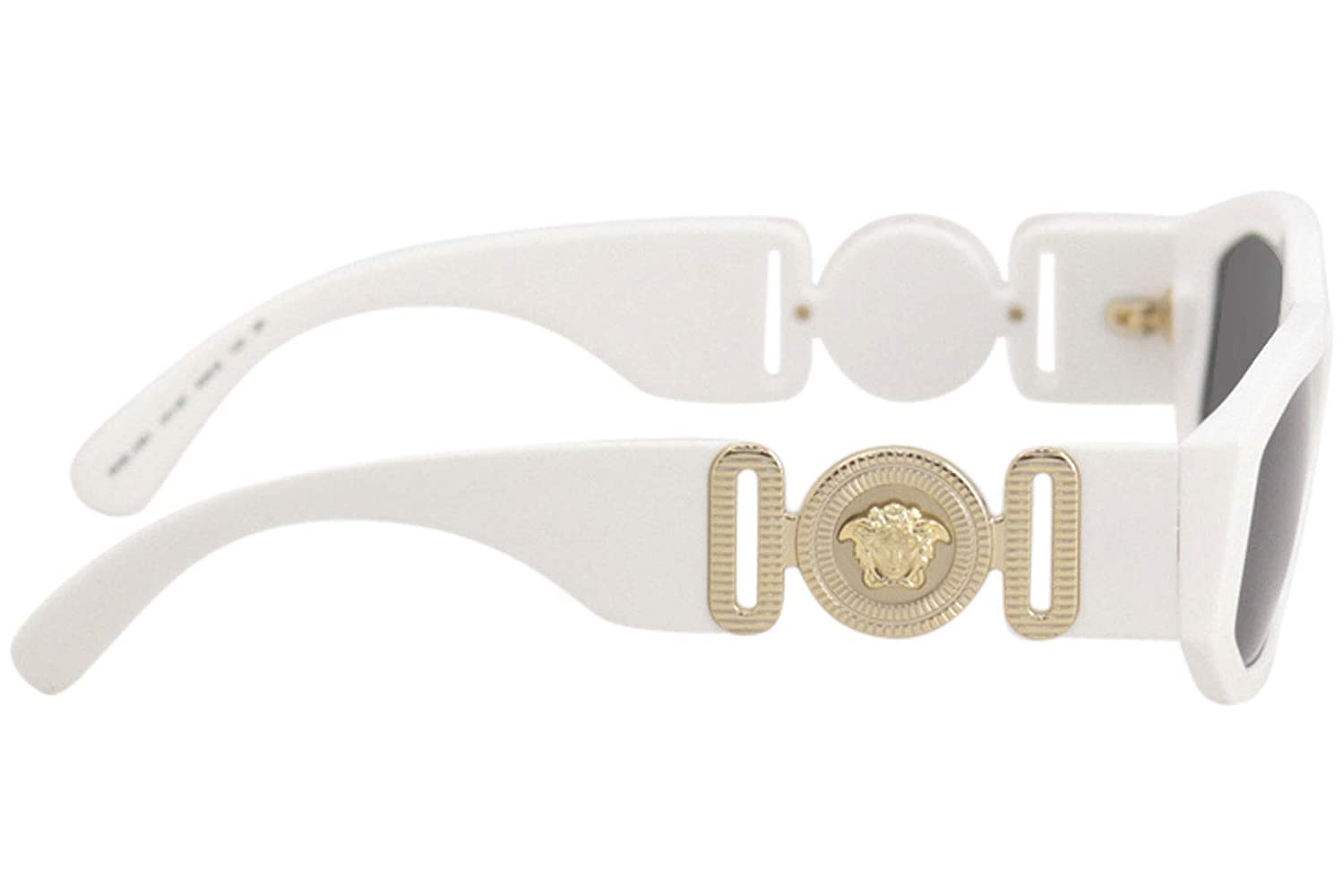 Versace VE4361 401/87 53mm Sunglasses White-Gold / Grey Lens