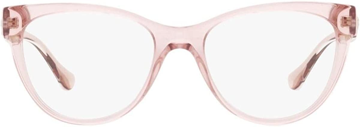 Versace Eyeglasses VE3304 5339 51mm Transparent Pink / Demo Lens