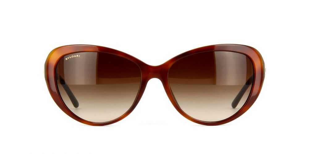 Bvlgari BV 8131B 879/13 Sunglasses Havana-Black / Brown Gradient Lens