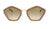 Miu Miu Sunglasses SMU06O NAQ1X1 Brown-Gold / Brown Gradient Lens