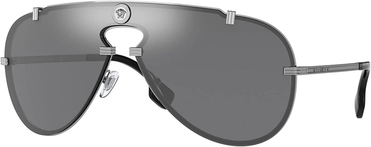 Versace Sunglasses VE2243 10016G 43mm Gunmetal / Grey Mirror Black Lens