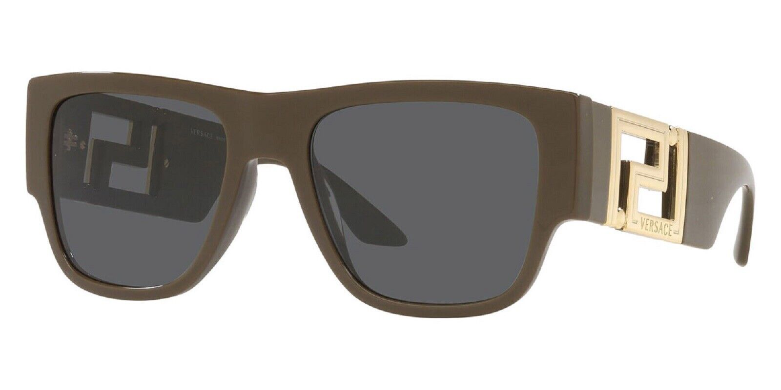 Versace Sunglasses VE4403 535087 57mm Brown/Green / Dark Grey Lens