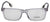 Burberry Eyeglasses BE2320 3825 55mm Transparent Grey / Demo Lens