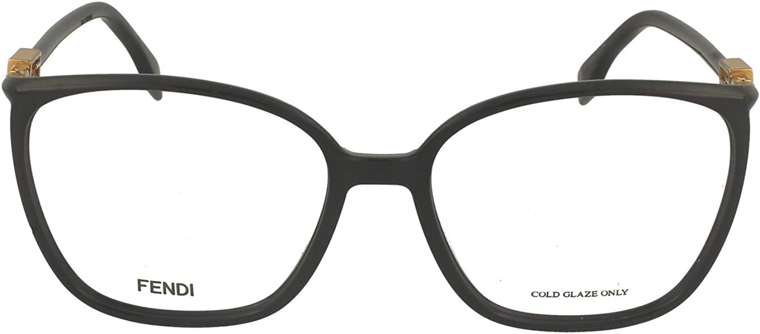 Fendi Eyeglasses FF0442/G 80700 55mm Black / demo Lens