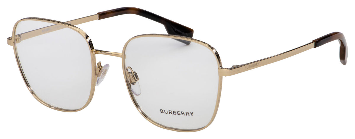 Burberry Eyeglasses BE1347 1309 52mm Pale Gold / Demo Lens