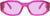 Versace Sunglasses VE4361 53345 53mm Transparent Fuxia / Fuchsia Lens