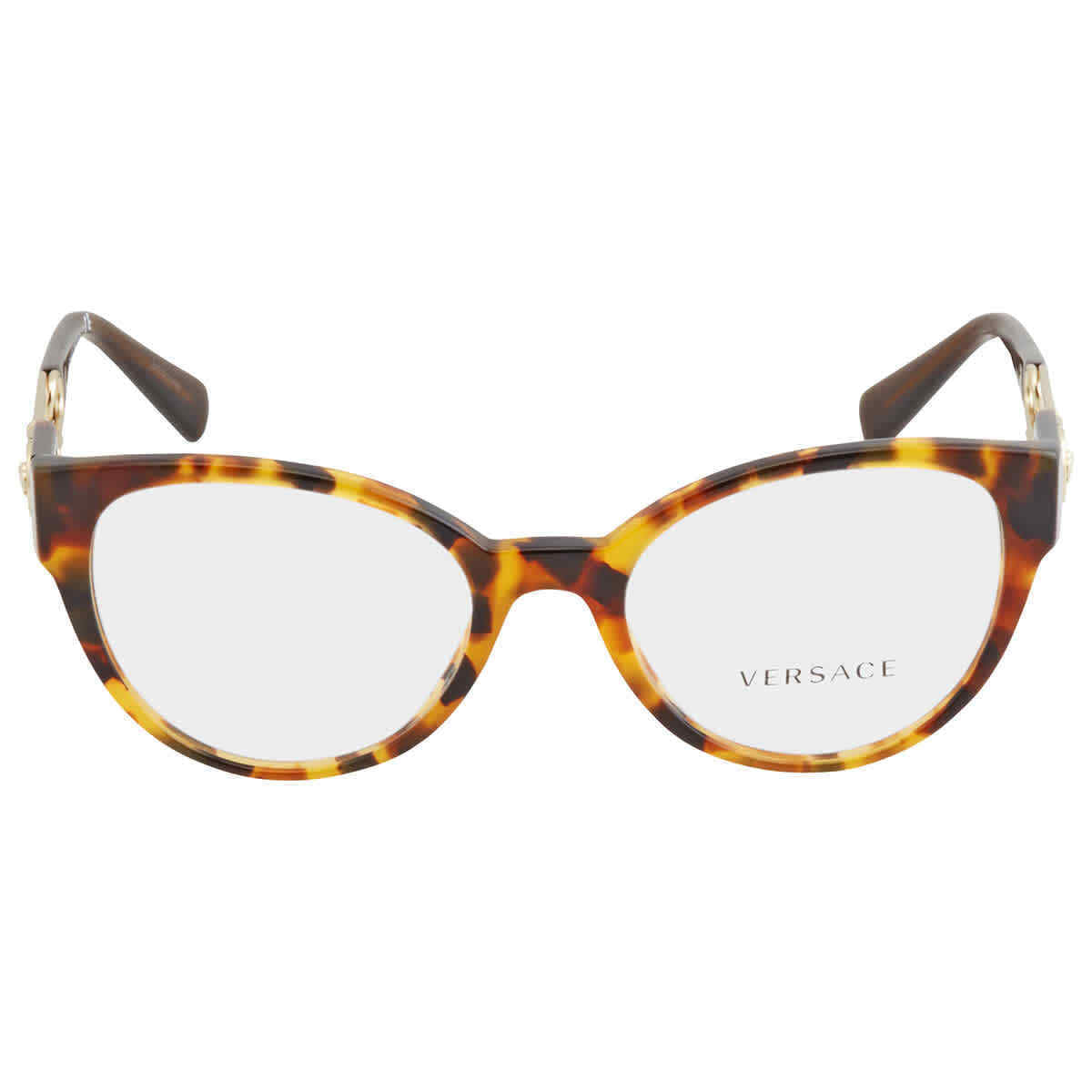 Versace Eyeglasses VE3307 5119 52mm Havana / Demo Lens