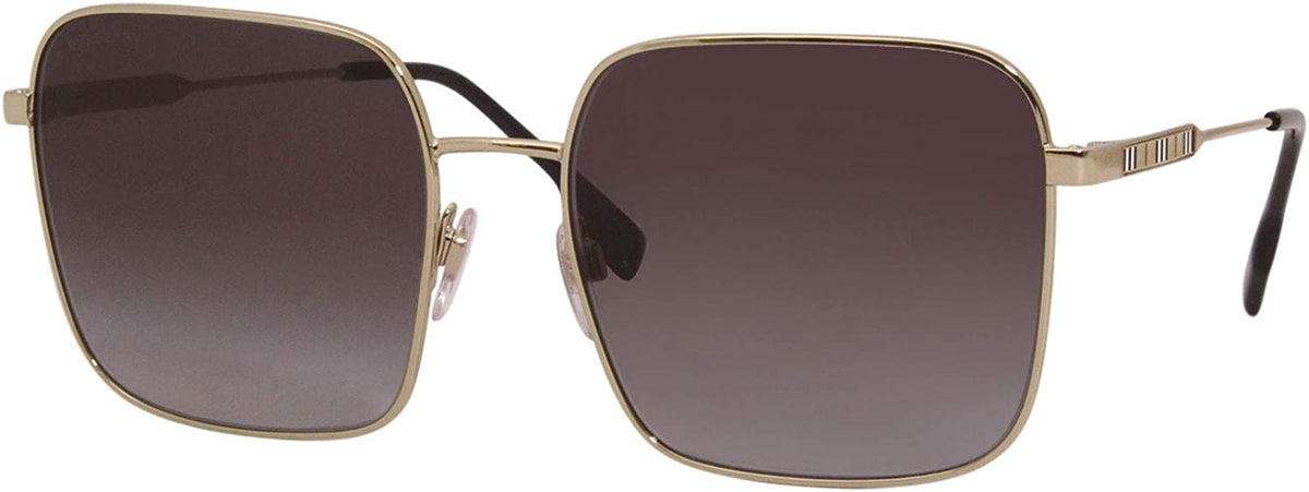 Burberry JUDE Sunglasses BE3119 11098G 58mm Gold / Grey Gradient Lens