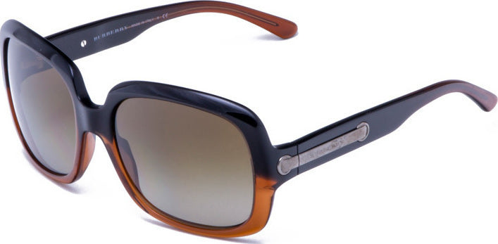 Burberry Sunglasses BE4051 313713 56mm Black-Brown/Brown Gradient Lens