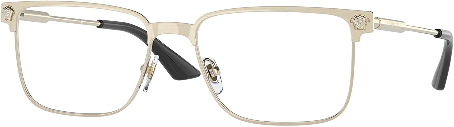 Versace Eyeglasses VE1276 1339 55mm Pale Gold / Demo Lens