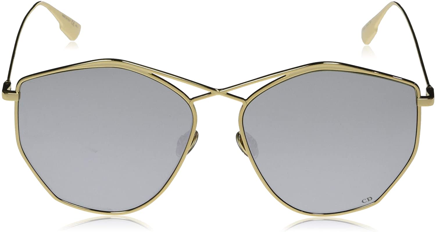 Dior Sunglasses DIORSTELLAIRE4 J5G-DC 59mm Gold / Silver Mirror Lens