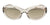 Versace VE4355B 5288/5A 52mm Oval Sunglasses Transparent Beige / Light Brown Mirror Gold