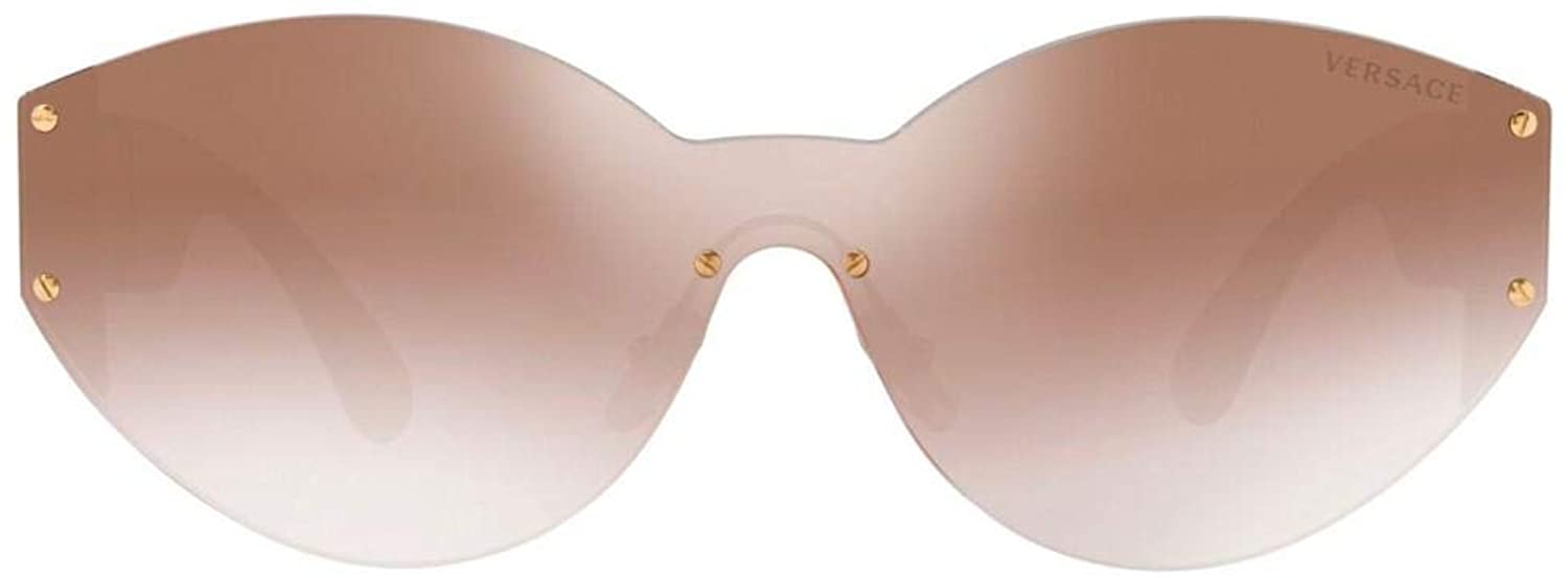 Versace Sunglasses VE2224 5340-6K 46mm Pale Gold / Violet Gradient Mirror Lens