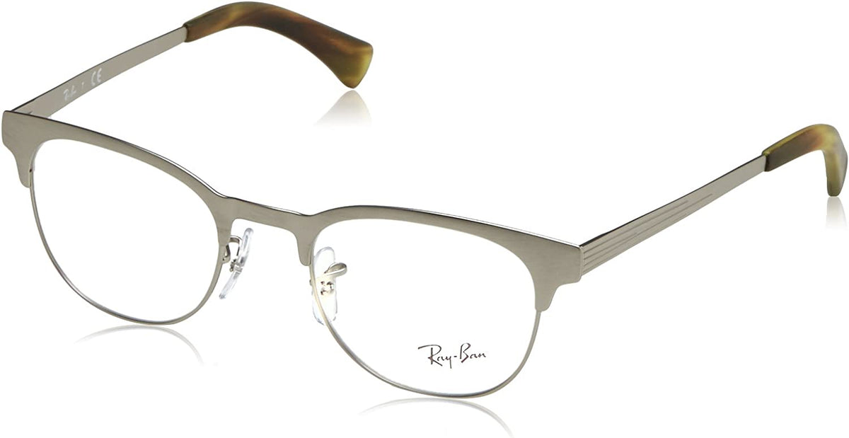 Ray-Ban Eyeglasses RX6317 2835 49mm Silver / Demo Lens