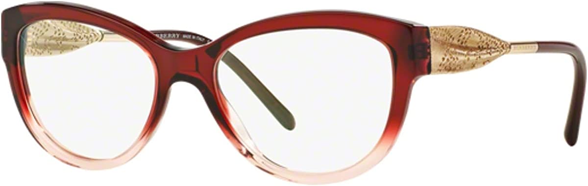 Burberry Eyeglasses BE2210 3553 51mm Bordeaux Gradient Pink / Demo Lens