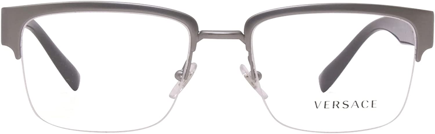 Versace Eyeglasses VE1272 1351 54mm Matte Gunmetal / Demo Lens