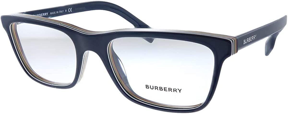 Burberry Eyeglasses BE2292 3799 53mm Check Multilayer Blue / Demo Lens