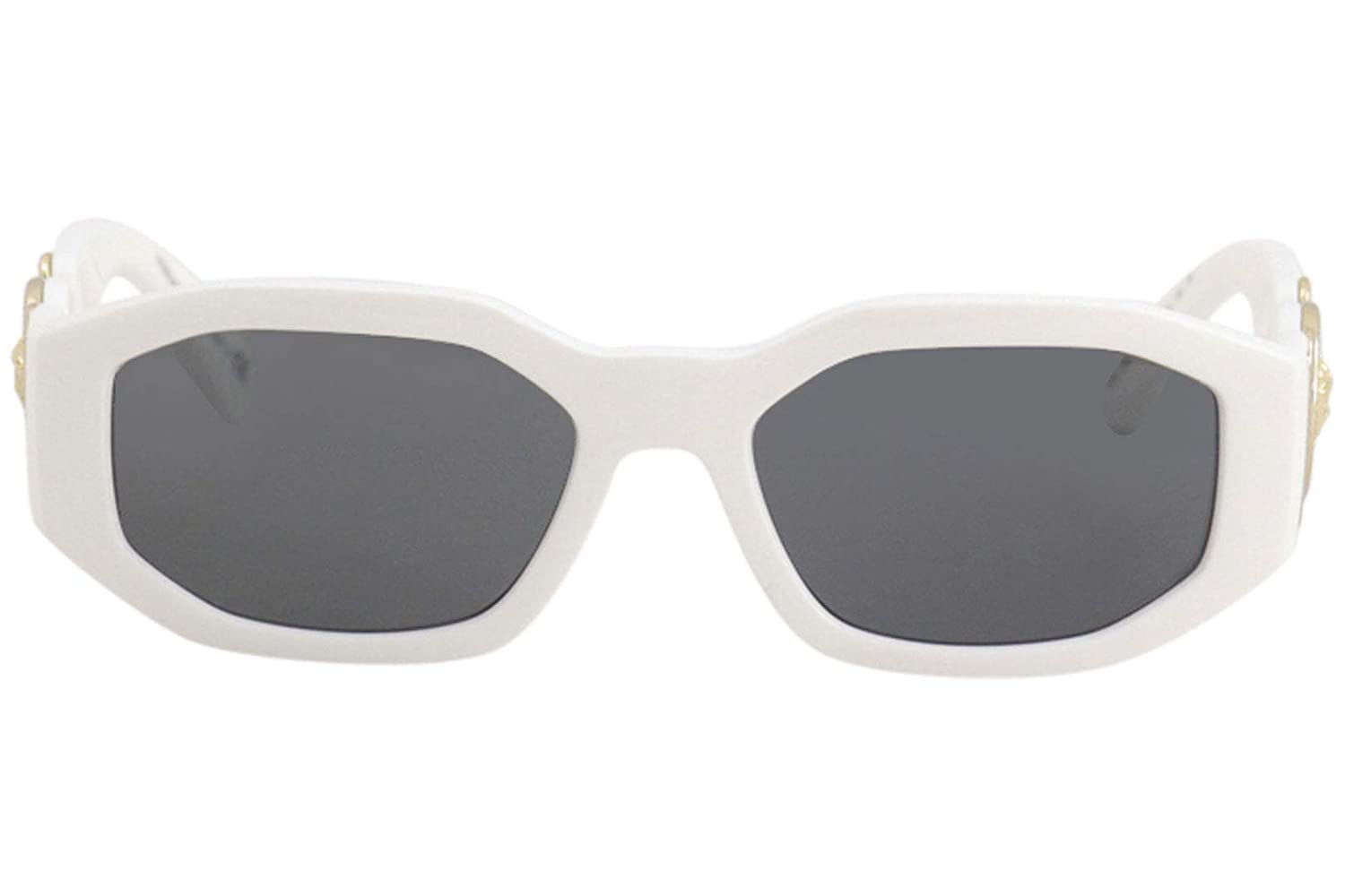 Versace VE4361 401/87 53mm Sunglasses White-Gold / Grey Lens