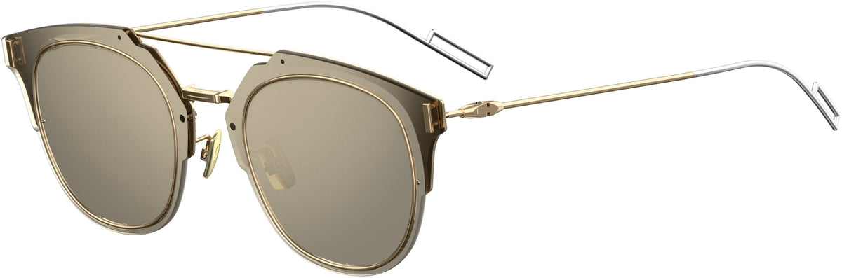 Dior Sunglasses DIORCOMPOSIT1.0J5G-QV 62mm Gold / Ivory MI Ar Lens