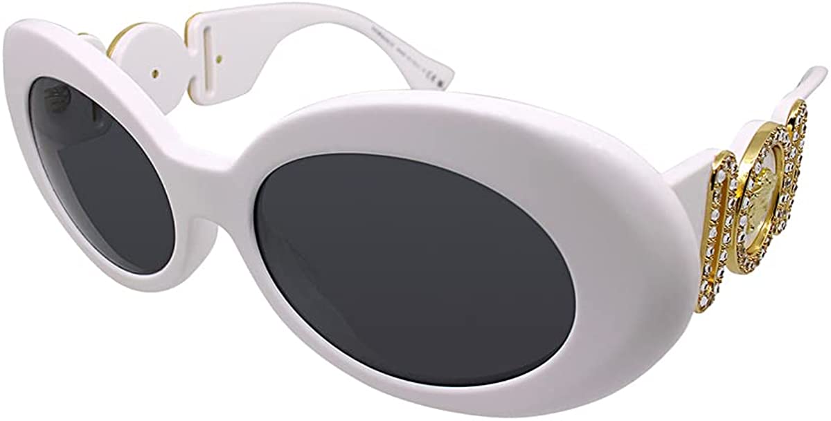 Versace Sunglasses VE4426BU 31487 54mm White / Dark Grey Lens