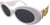 Versace Sunglasses VE4426BU 31487 54mm White / Dark Grey Lens