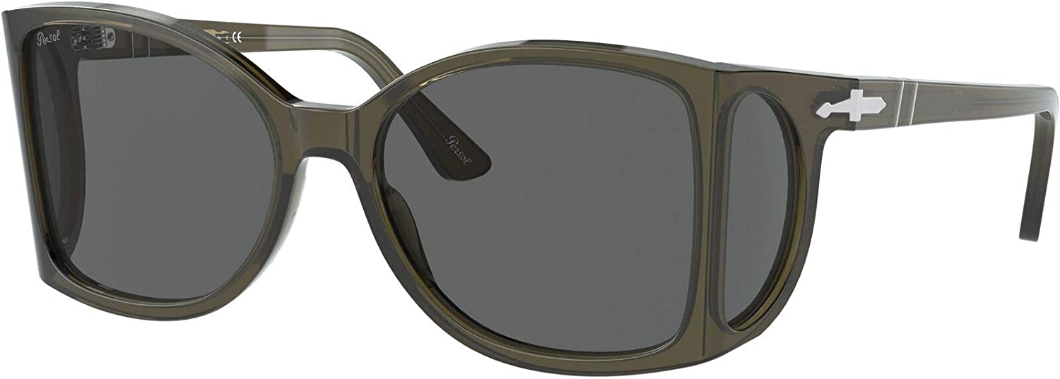 Persol Sunglasses PO0005 1103B1 54mm Grey Smoke / Dark grey Lens