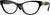 Versace Eyeglasses VE3296 GB1 54mm Black / Demo Lens