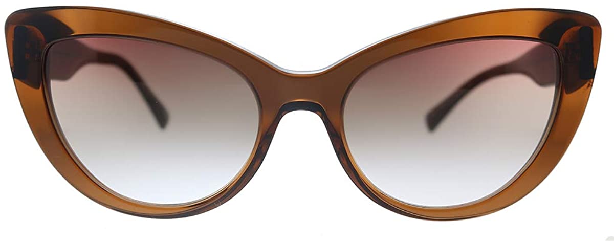 Versace Sunglasses VE4388 53240P 54mm Transparent Brown / Clear Gradient Orange Gradient Brown Lens