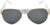 VERSACE Sunglasses VE 2150Q 1341/87 Gold-White / Grey Lens